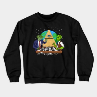 Alien Illuminati Crewneck Sweatshirt